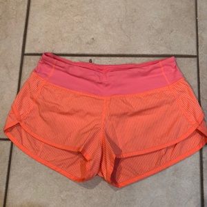Lululemon size 4 workout shorts